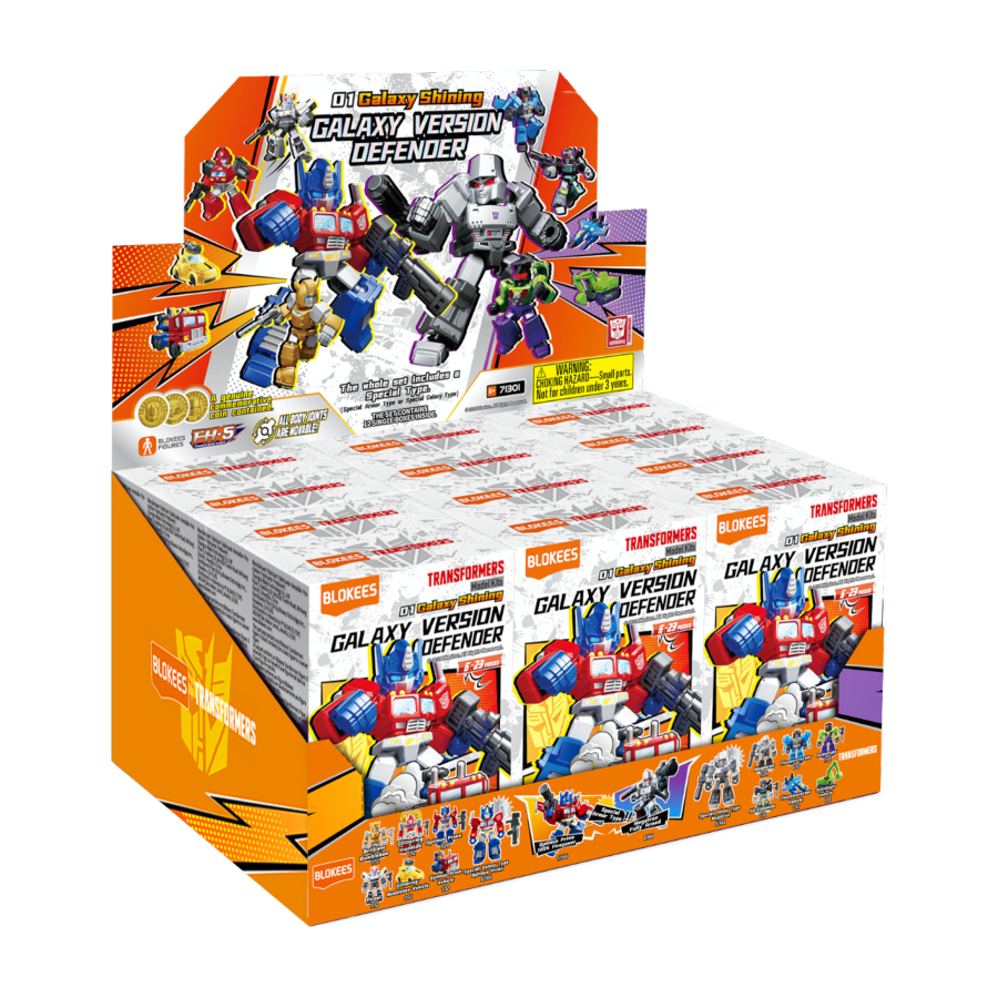 Transformers - "Galaxy Shining" Defender Version 01 Blind Box (Display of 12)
