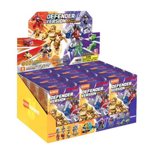 Transformers - "The Overthrow" Defender Version 02 Blind Box (Display of 12)