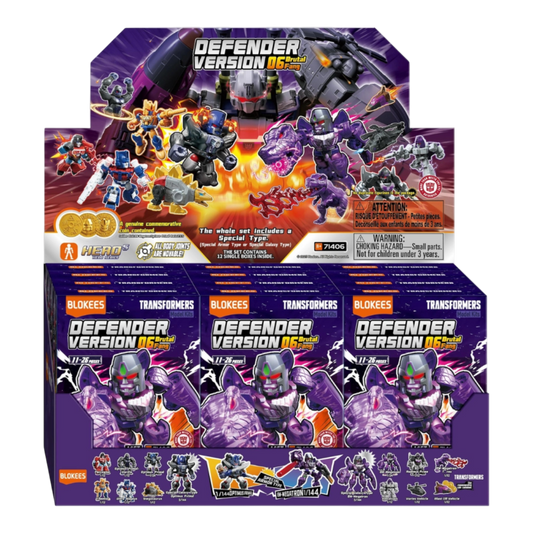 Transformers - Defender Series 6 Brutal Fang Blind Box Assortment (Display of 12)