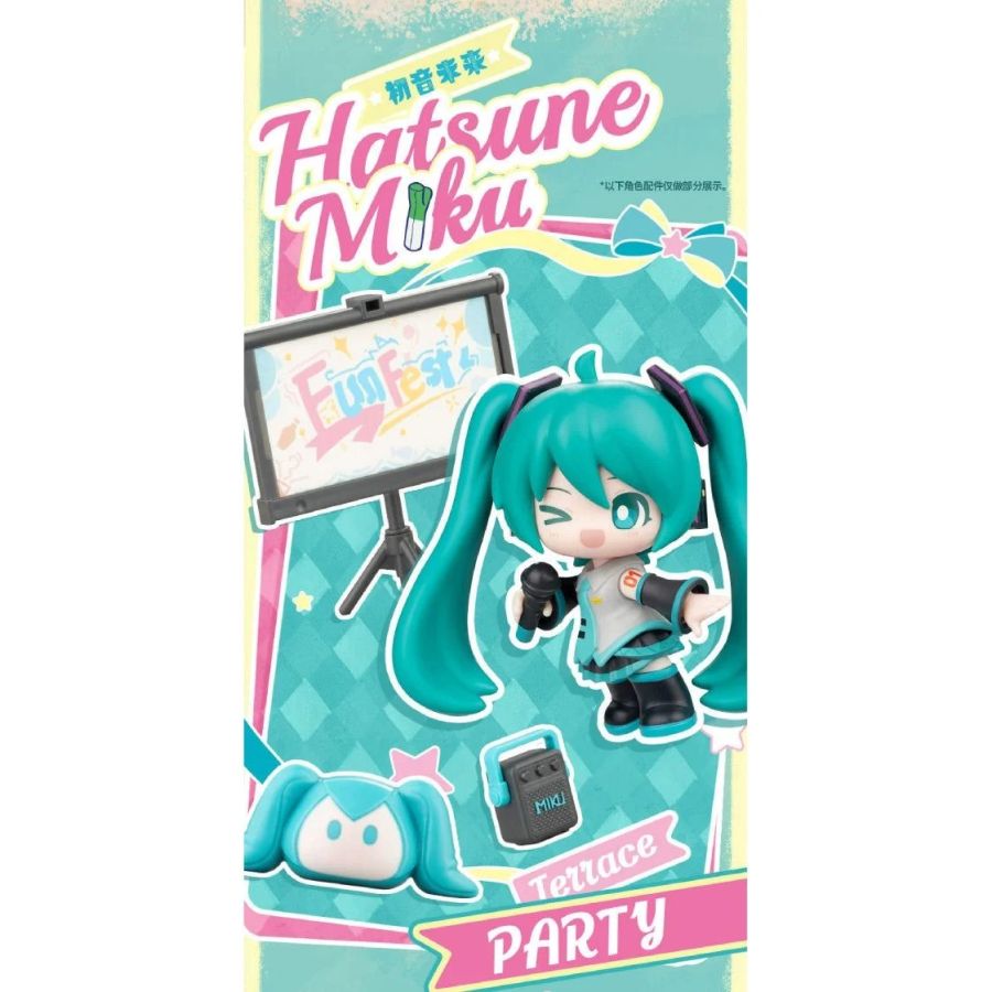 Hatsune Miku - Terrace Party VB01 Blind Box (Display of 6)