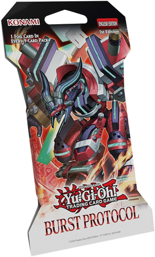YuGiOh! TCG Burst Protocol - 9 x Card Blister