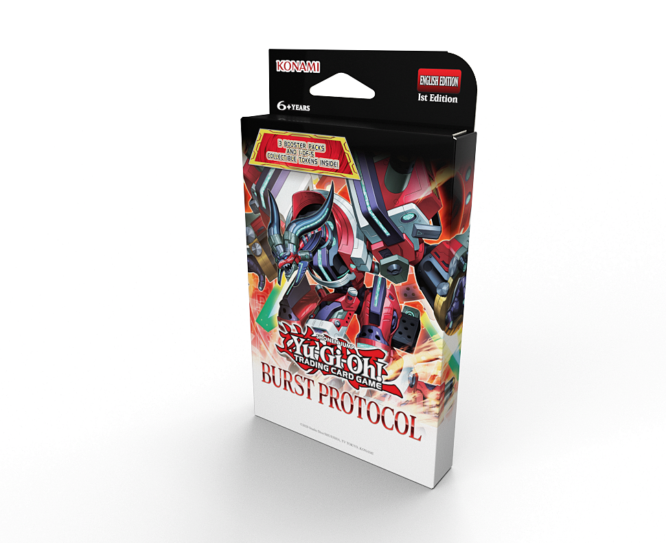YuGiOh! TCG Burst Protocol - 3 Booster Tuck Box