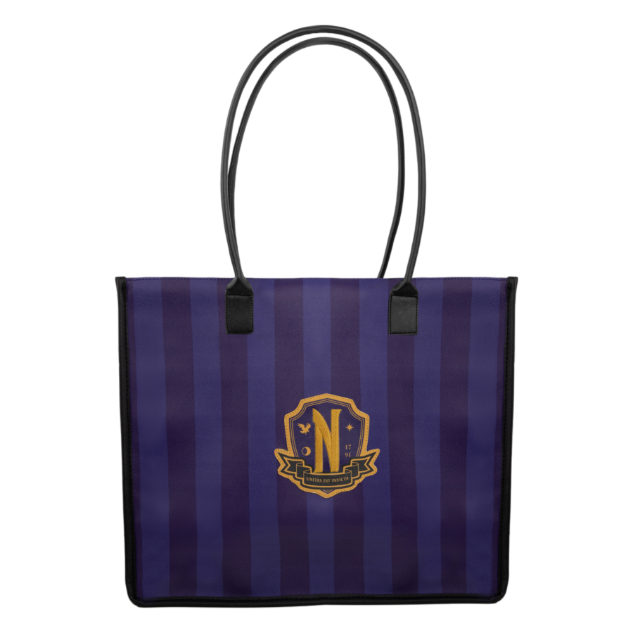 Wednesday (TV) - Nevermore Academy Shopping Bag (Purple)