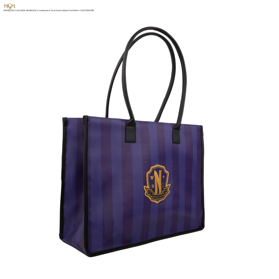Wednesday (TV) - Nevermore Academy Shopping Bag (Purple)