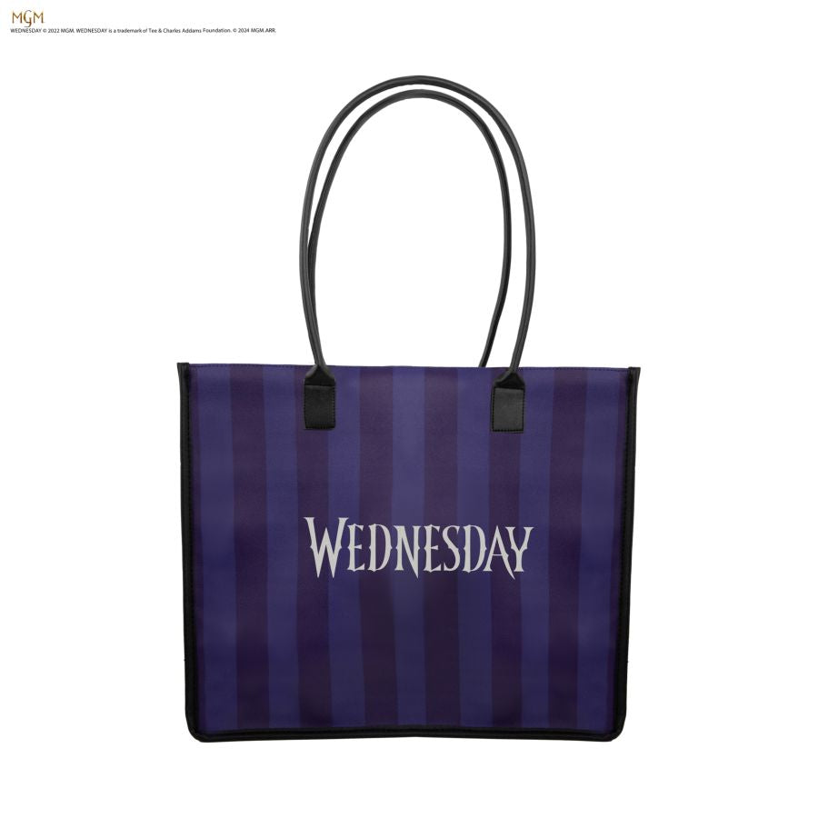 Wednesday (TV) - Nevermore Academy Shopping Bag (Purple)