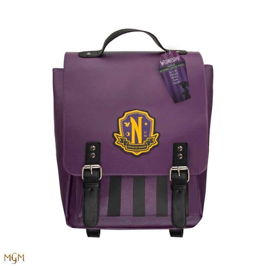 Wednesday (TV) - Nevermore Academy Backpack (Purple)