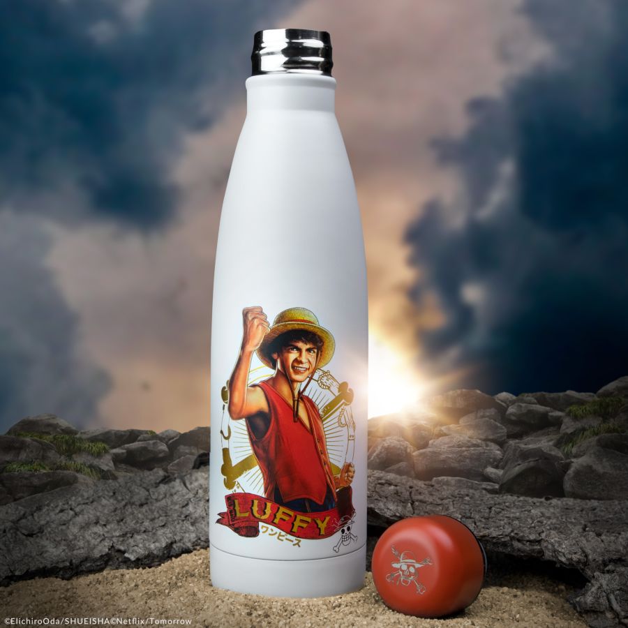 One Piece (2023) - Wanted Luffy Water Bottle