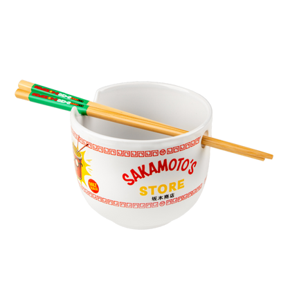 Sakamoto Days - Sakamoto's Store Ramen Bowl with Chopsticks