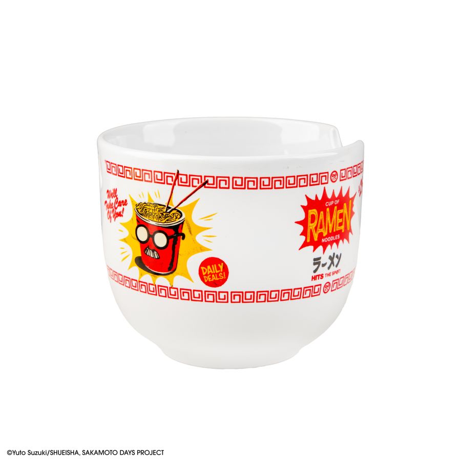 Sakamoto Days - Sakamoto's Store Ramen Bowl with Chopsticks