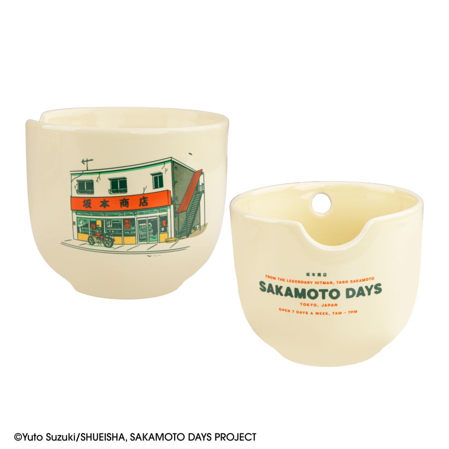 Sakamoto Days - The Legendary Hitman Ramen Bowl with Chopsticks