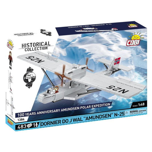 Historical Collection - Dornier Do JWal "Amundsen" N-25 Construction Set (483 Pieces)