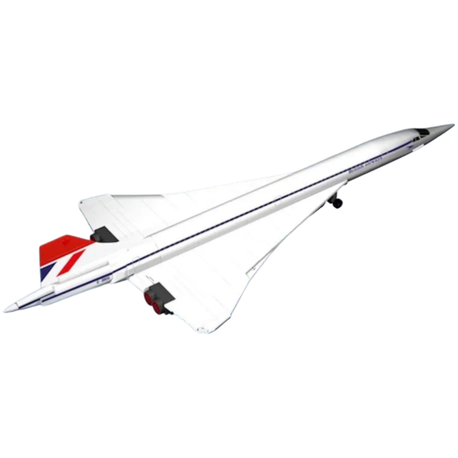 Concorde - Concorde Brooklands Museum Brick Kit (515 Pieces)