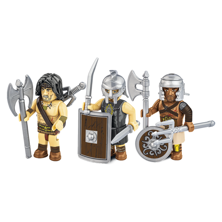 Imperium Romanum - Gladiator Figures (3 Pcs)