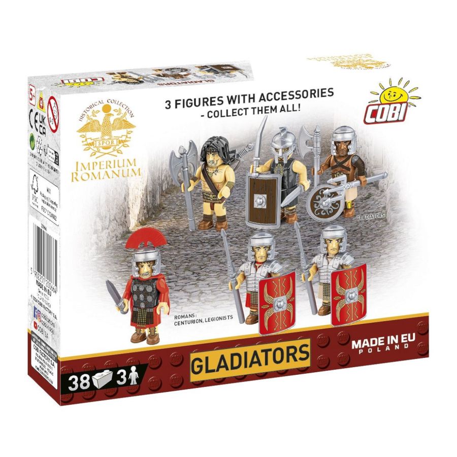 Imperium Romanum - Gladiator Figures (3 Pcs)