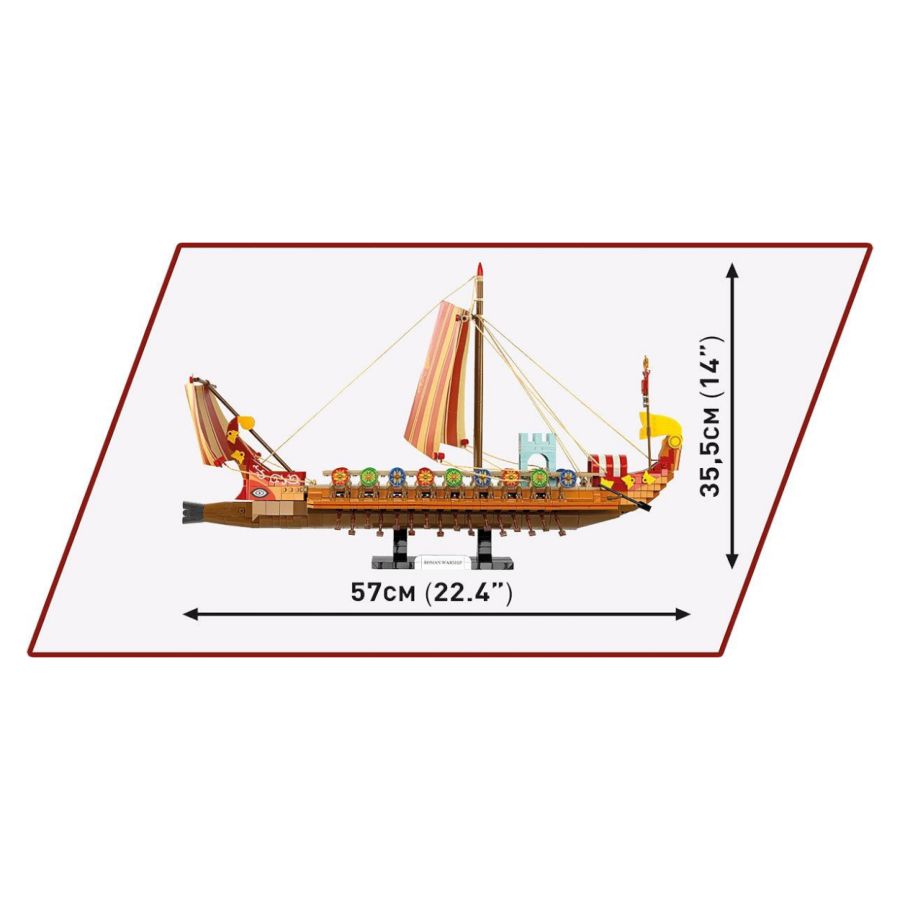 Imperium Romanum - Roman Warship (1810 Pcs)