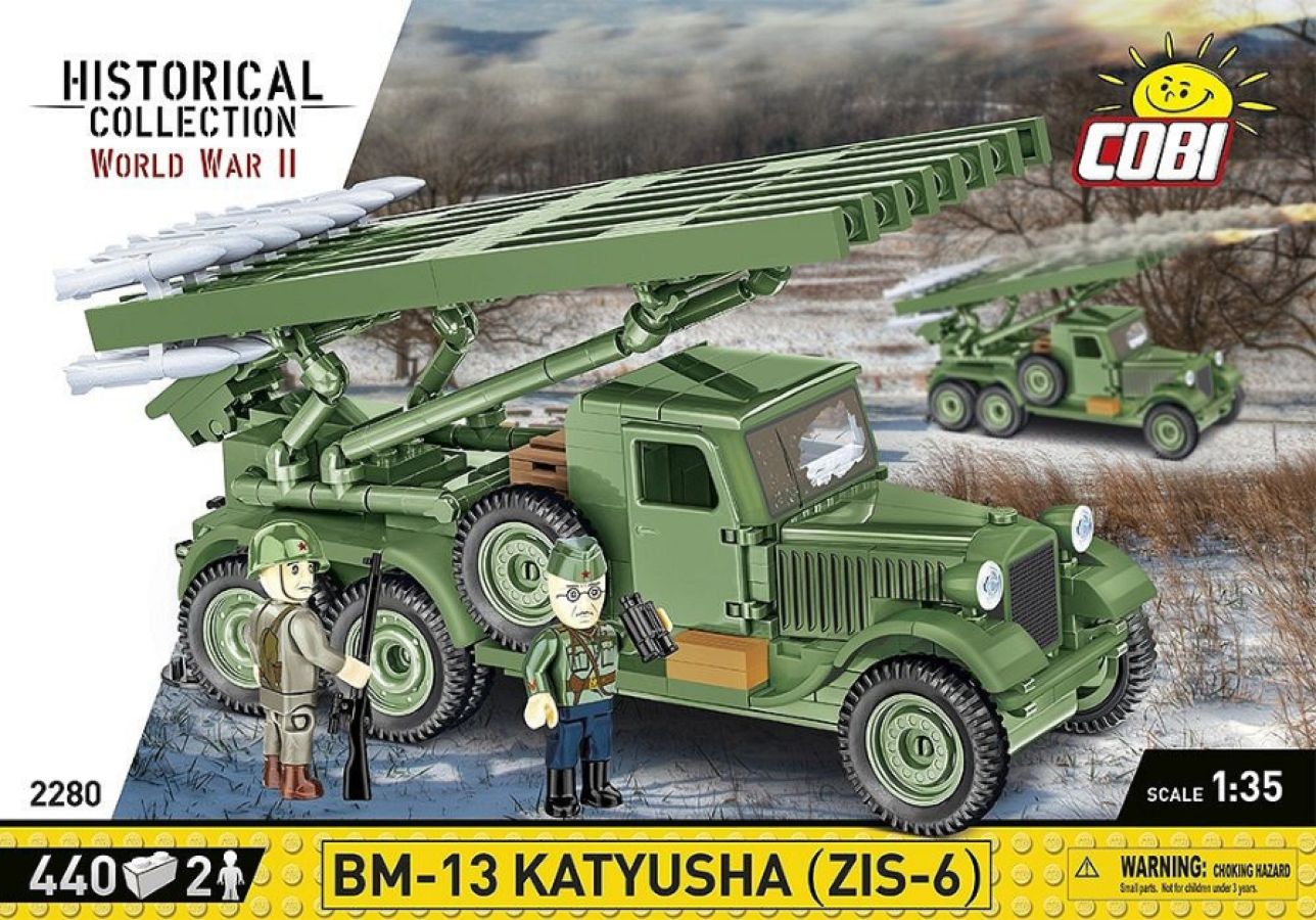 World War 2 - BM-13 Katyusha Rocket Launcher 450 Pcs