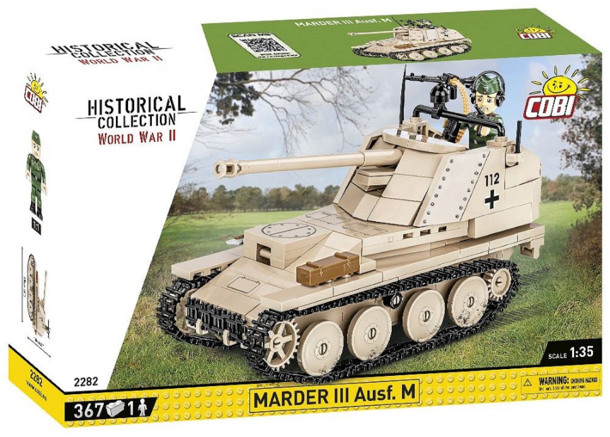 World War 2 - Sd.Kfz. 138 Marder III Ausf.M (363 Piece Kit)