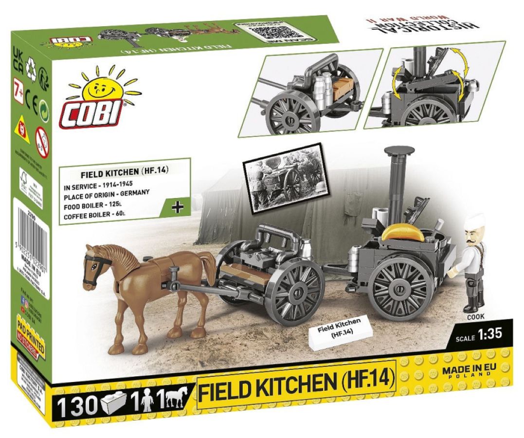 World War 2 - Field Kitchen (Hf.14) 130 Pcs