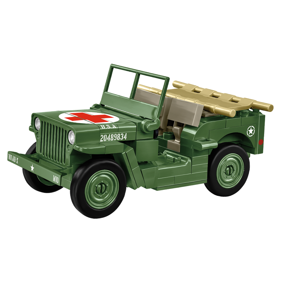 World War 2 - Medical Willys MB (130 Pcs)