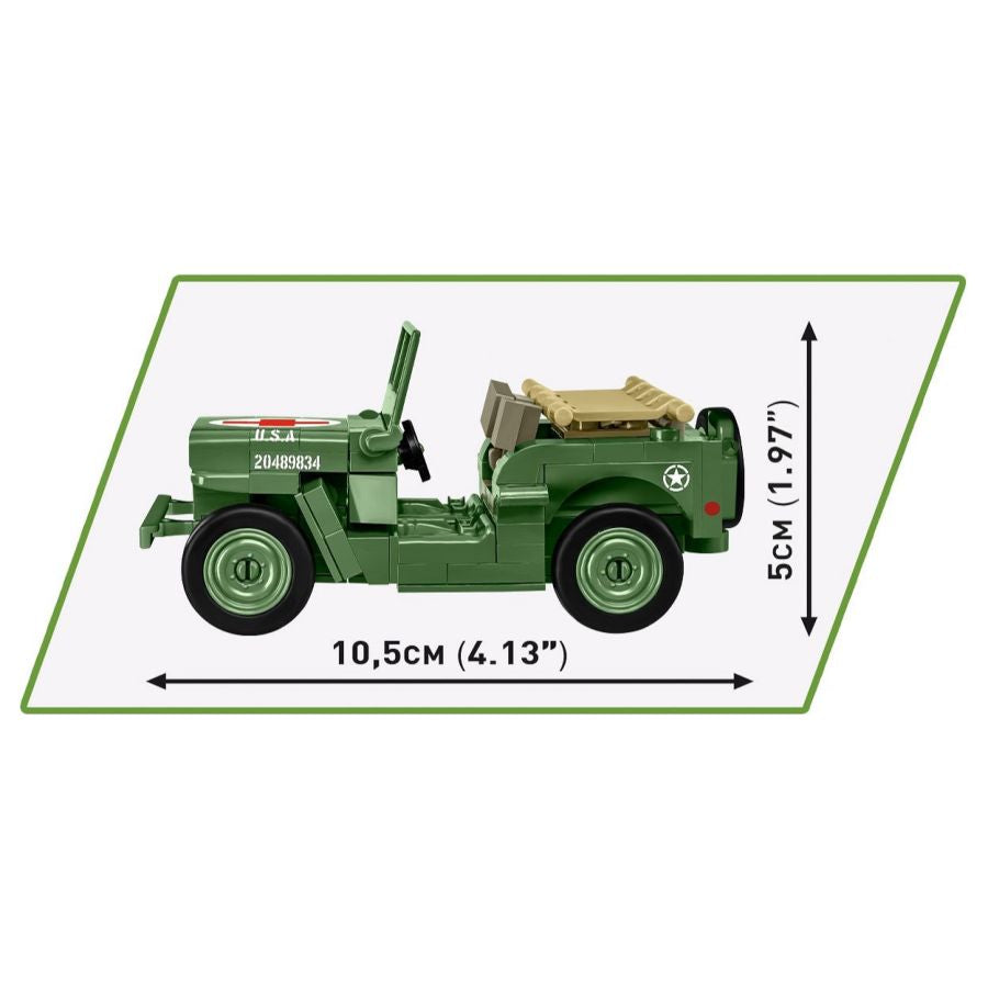World War 2 - Medical Willys MB (130 Pcs)