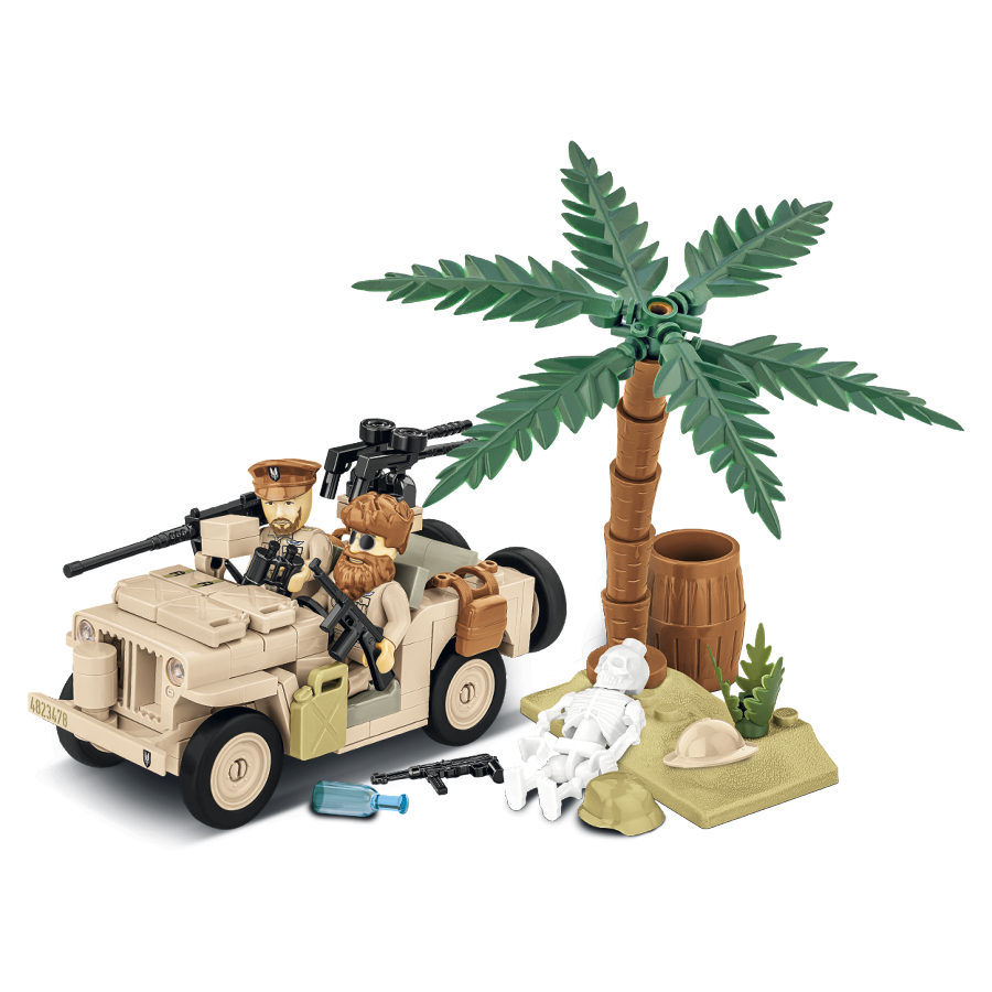World War 2 - Willys MB-SAS (180 Pcs)