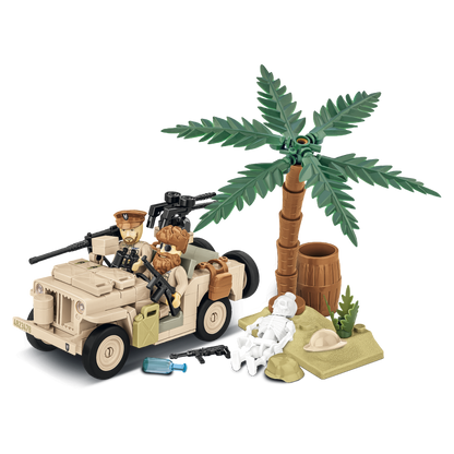 World War 2 - Willys MB-SAS (180 Pcs)