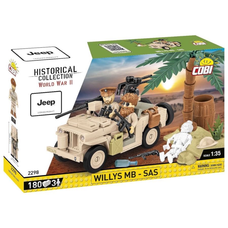 World War 2 - Willys MB-SAS (180 Pcs)