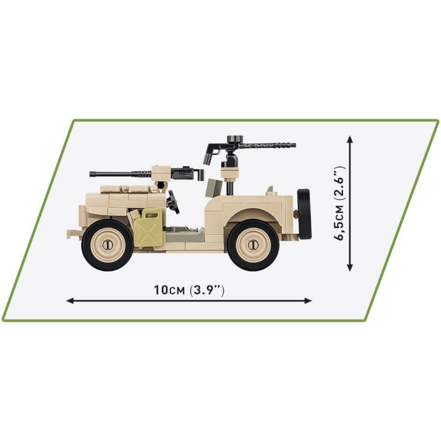 World War 2 - Willys MB-SAS (180 Pcs)
