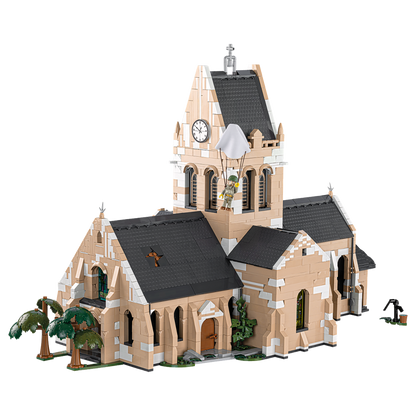 World War 2 - Sainte-Mere-Eglis Church (2280 Pcs)