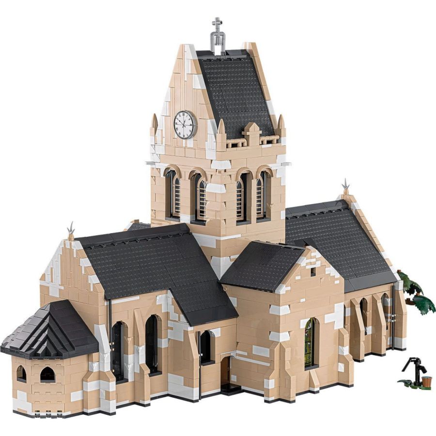 World War 2 - Sainte-Mere-Eglis Church (2280 Pcs)