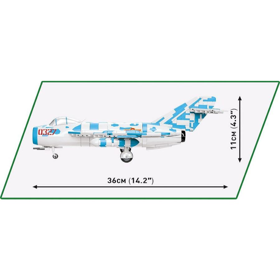 Vietnam War - MiG-17 NATO Code "Fresco" (577 Pcs)