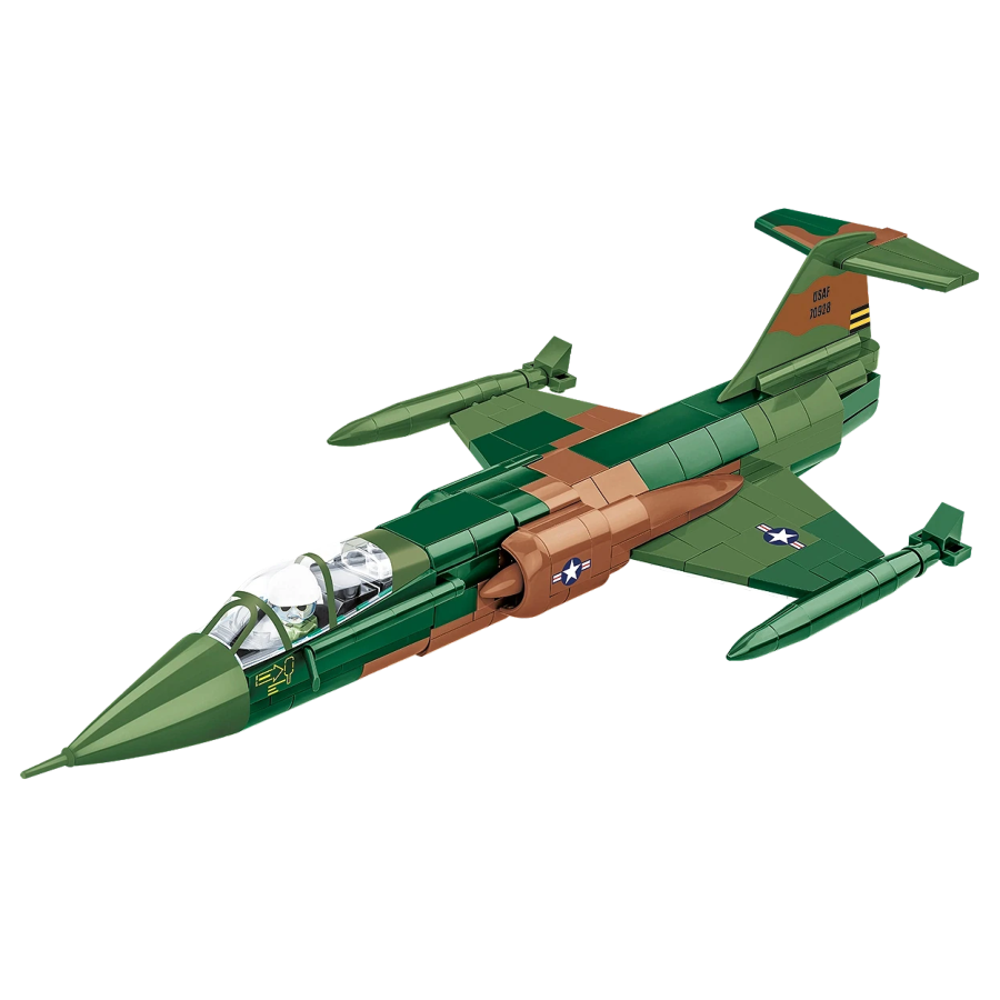 Vietnam War - Lockheed F-104 Starfighter Construction Set (438 Pieces)