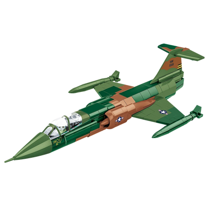 Vietnam War - Lockheed F-104 Starfighter Construction Set (438 Pieces)