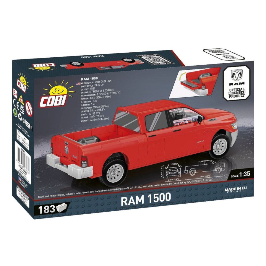 Dodge - RAM 1500 Pickup Truck (183 Pcs)