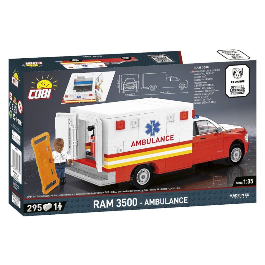 Dodge - RAM 3500 Ambulance (304 Pcs)