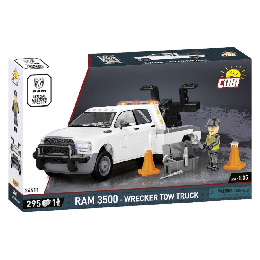 Dodge - RAM 3500 Wrecker Tow Truck (290 Pcs)