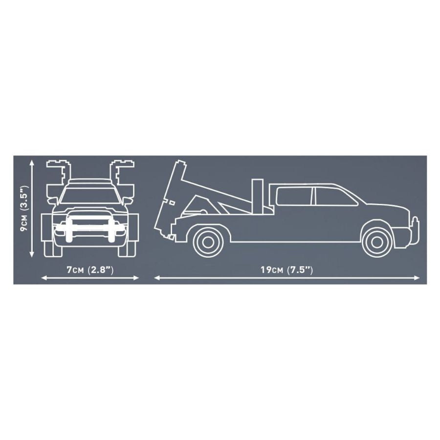 Dodge - RAM 3500 Wrecker Tow Truck (290 Pcs)