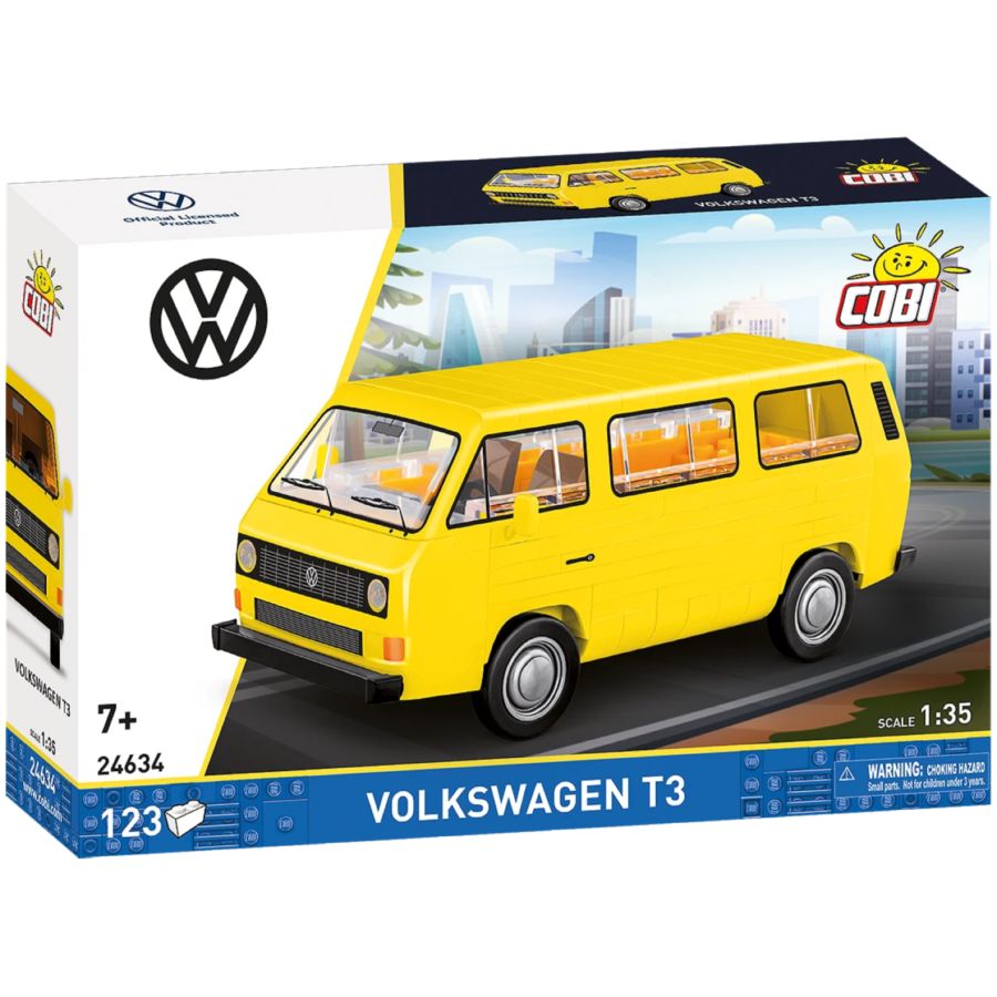 Volkswagen - Transporter III 1979 Brick Kit (140 Pieces)