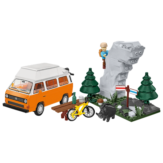 Volkswagen - T3 Camper Van Brick Kit (240 Pieces)
