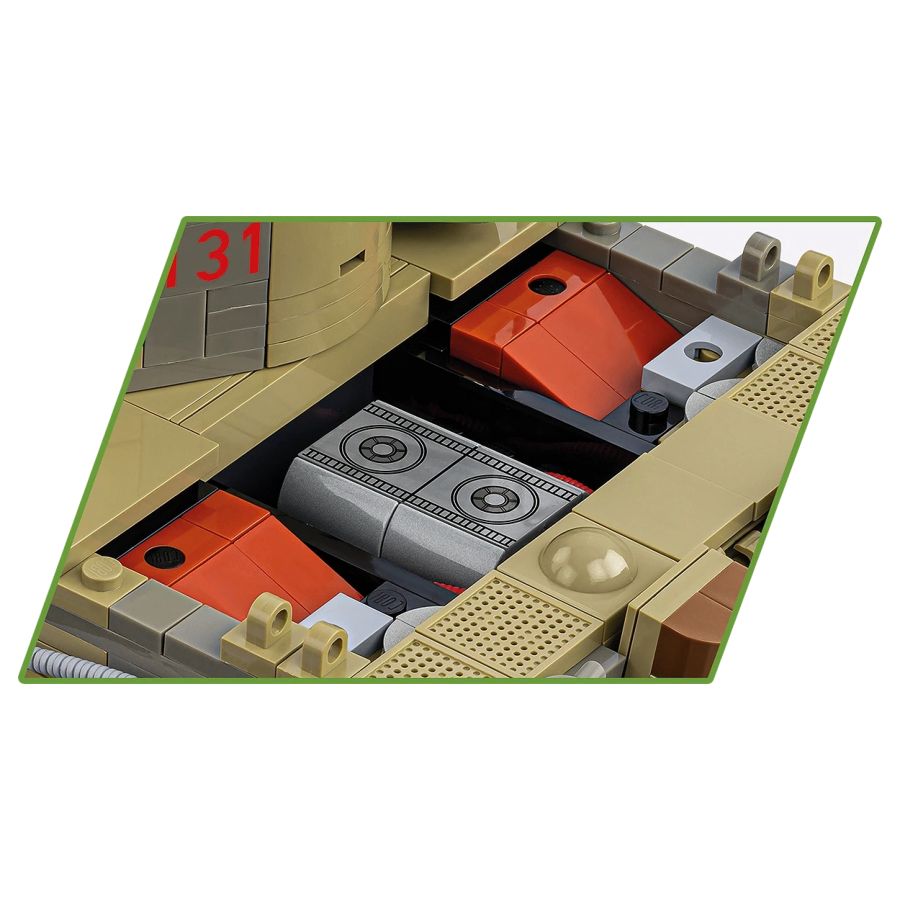 World War 2 - Panzer VI Tiger No 131 Construction Set (1278 Pieces)