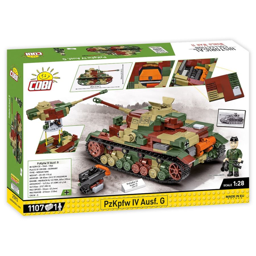 World War 2 - PzKpfw IV Ausf.G (1107 Pcs)