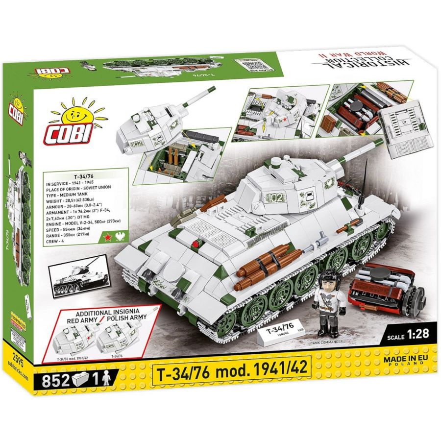 World War 2 - 1941/42 T34/76 Mod. (852 Pcs)