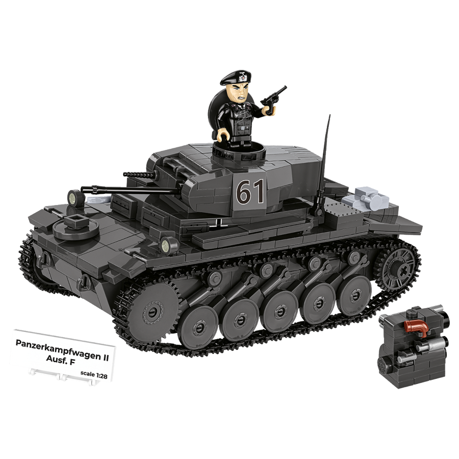 World War 2 - Panzerkampfwagen II Ausff (813 Pcs)