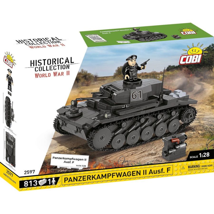 World War 2 - Panzerkampfwagen II Ausff (813 Pcs)