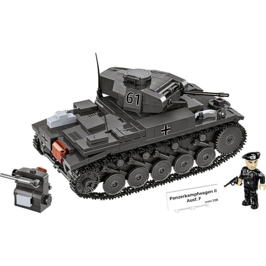 World War 2 - Panzerkampfwagen II Ausff (813 Pcs)