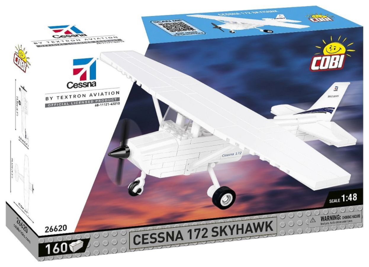 Boeing - Cessna 172 Skyhawk (White) 160 Pcs