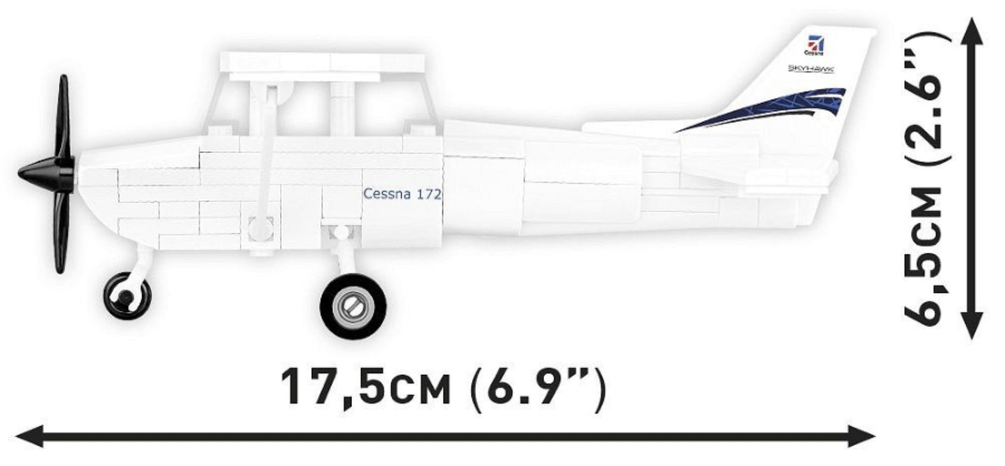 Boeing - Cessna 172 Skyhawk (White) 160 Pcs