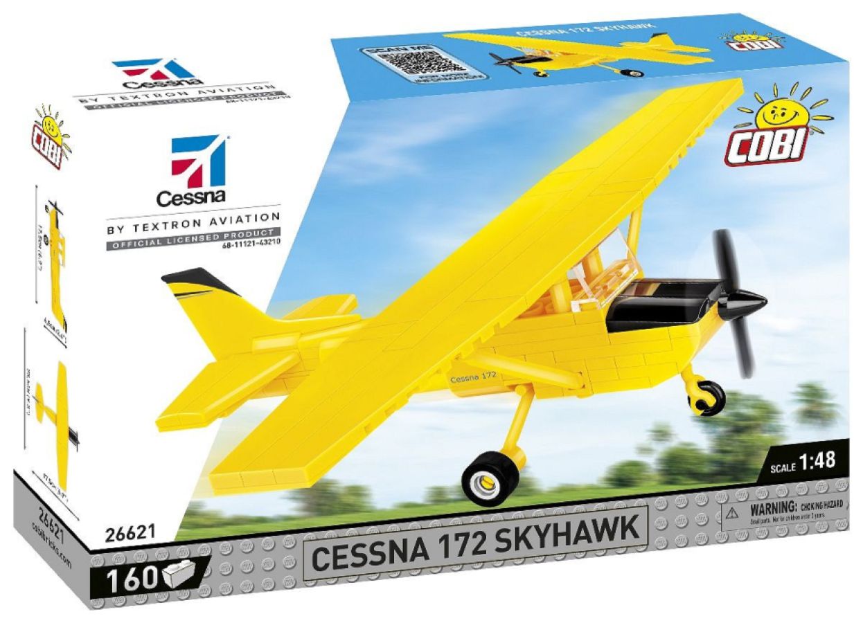 Boeing - Cessna 172 Skyhawk (Yellow) 160 Pcs