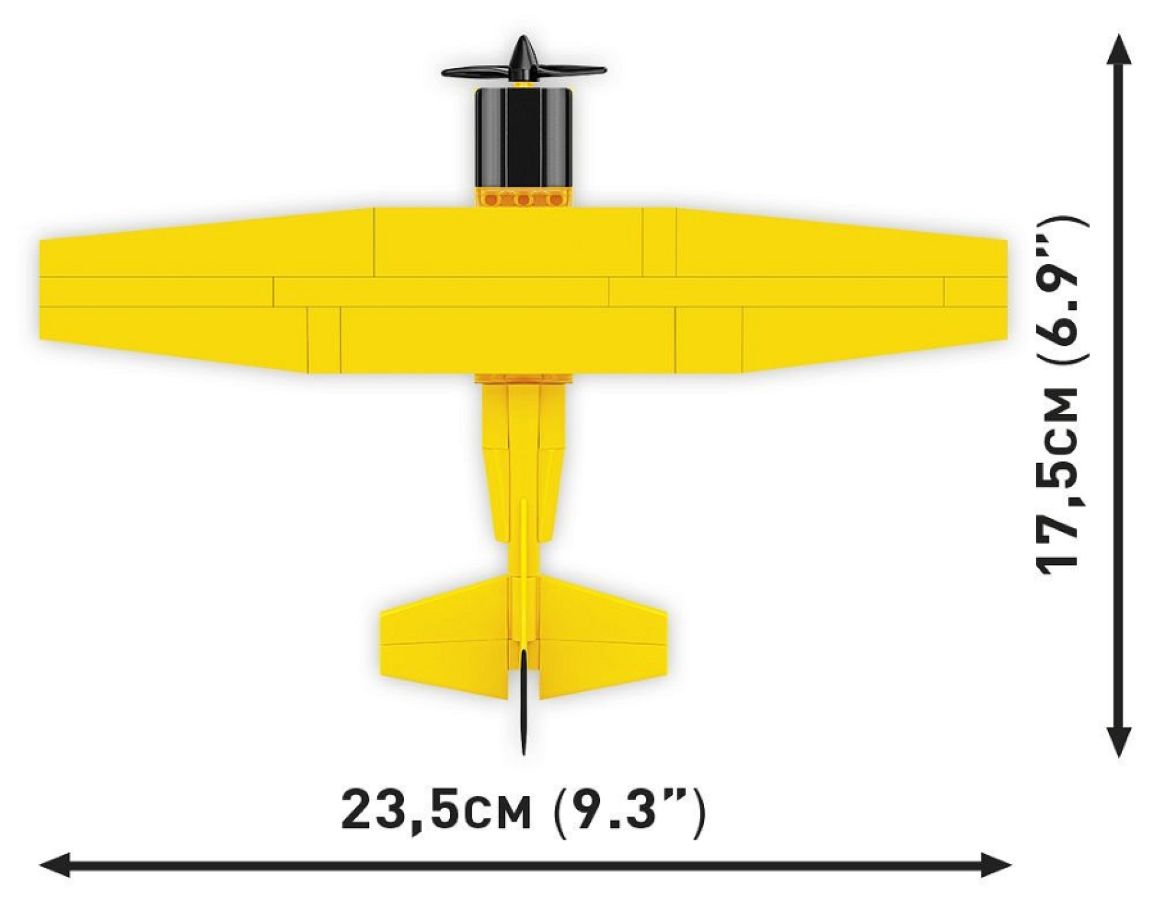 Boeing - Cessna 172 Skyhawk (Yellow) 160 Pcs