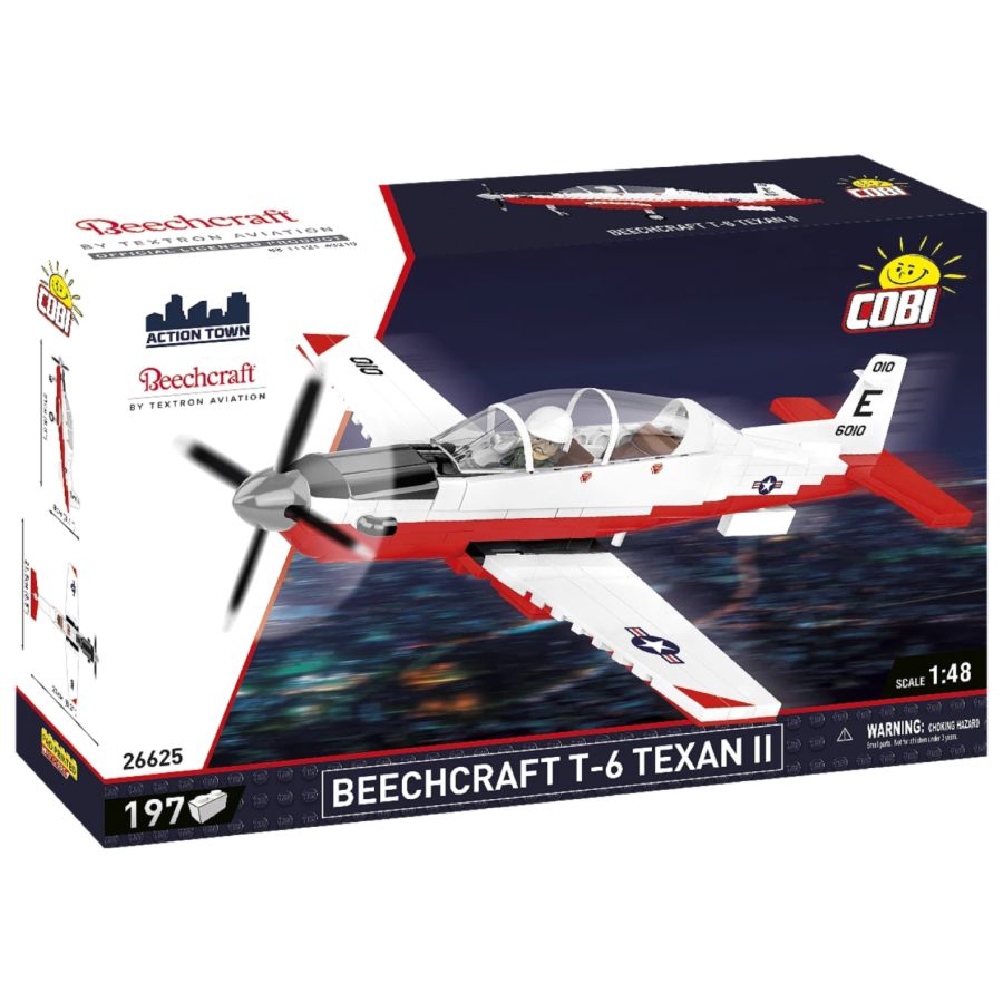 Action Town - Beechcraft T-6 Texan II Brick Kit (192 Pieces)